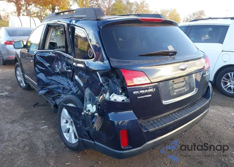 2012 Subaru Outback 2.5I Premium from USA, damaged, VIN 4S4BRCCC6C3276218